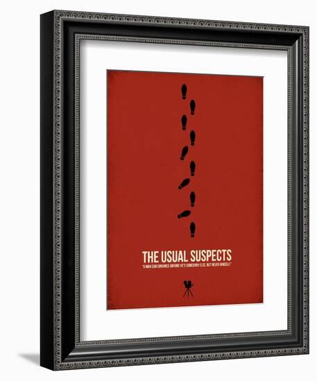 The Usual Suspects-David Brodsky-Framed Art Print