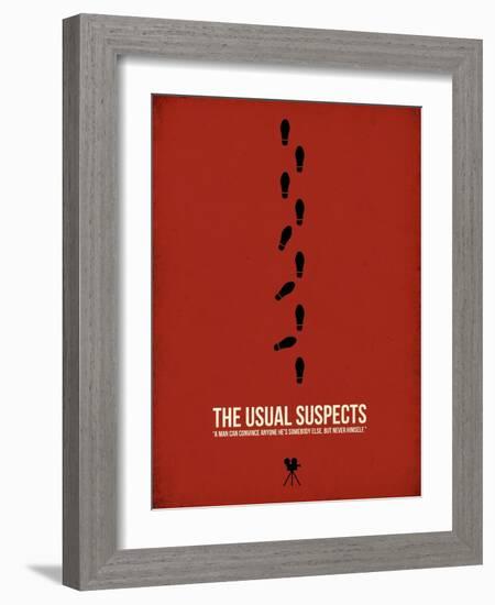 The Usual Suspects-David Brodsky-Framed Art Print