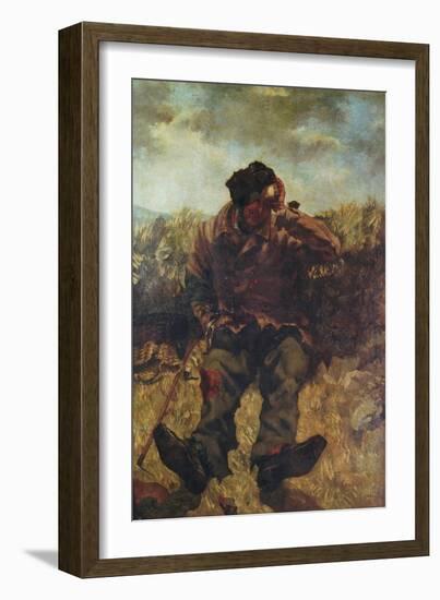 The Vagabond-Gustave Courbet-Framed Giclee Print