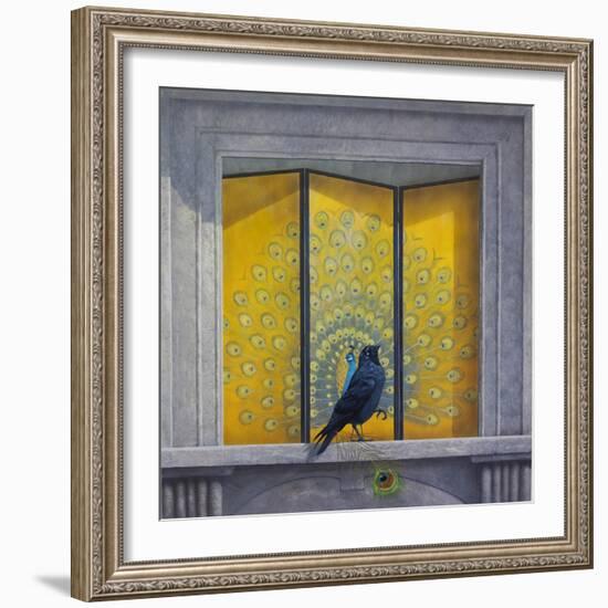 The Vain Jackdaw-Tim Hayward-Framed Giclee Print