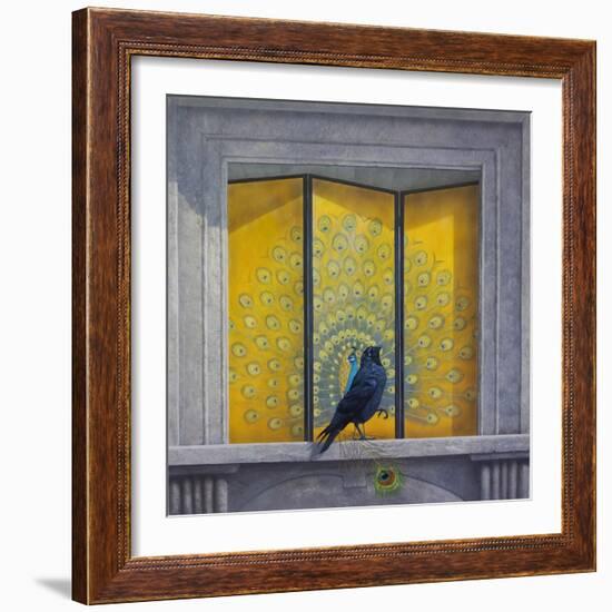 The Vain Jackdaw-Tim Hayward-Framed Giclee Print