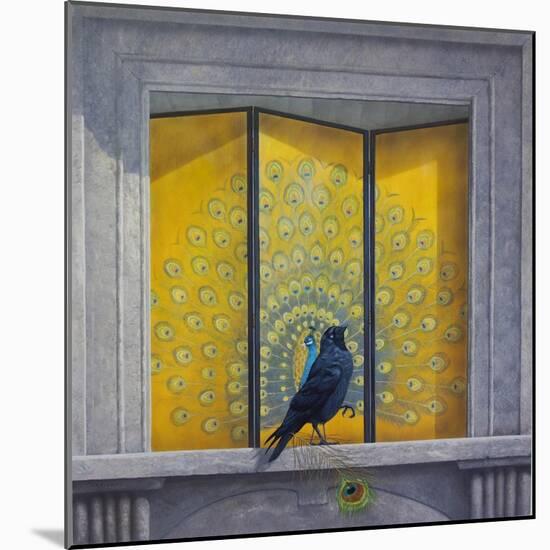 The Vain Jackdaw-Tim Hayward-Mounted Giclee Print