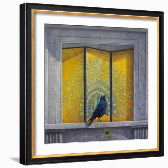 The Vain Jackdaw-Tim Hayward-Framed Giclee Print