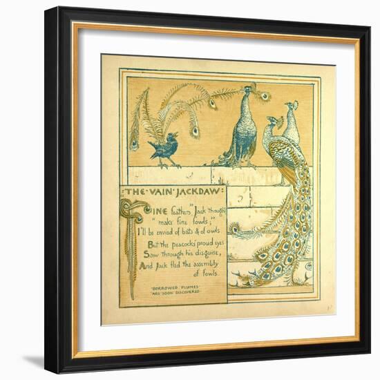 The Vain Jackdraw-null-Framed Giclee Print