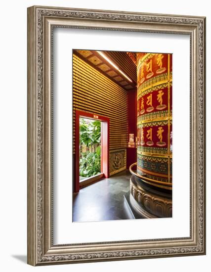 The Vairocana Bhudda Prayer Wheel Detail in Buddha Tooth Relic Temple and Museum, South Bridge Road-Cahir Davitt-Framed Photographic Print