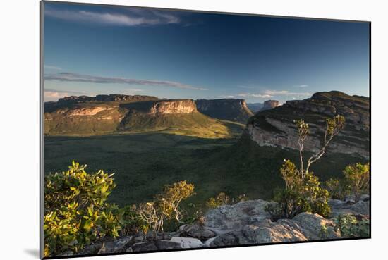 The Vale Do Pati Seen from Pai Inacio Mountain-Alex Saberi-Mounted Photographic Print