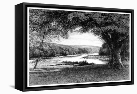 The Vale of Avoca, 1895-Joseph Francis Walker-Framed Premier Image Canvas