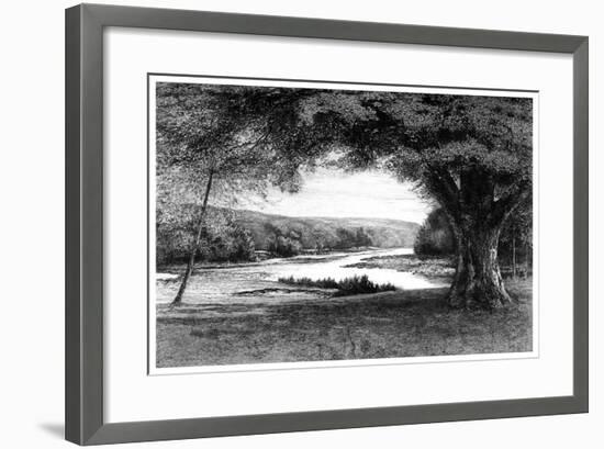 The Vale of Avoca, 1895-Joseph Francis Walker-Framed Giclee Print