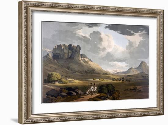 The Vale of Calaat, Ethiopia, C.1800-Henry Salt-Framed Giclee Print