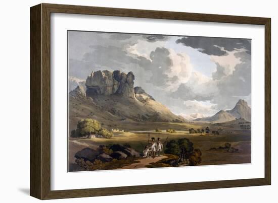 The Vale of Calaat, Ethiopia, C.1800-Henry Salt-Framed Giclee Print