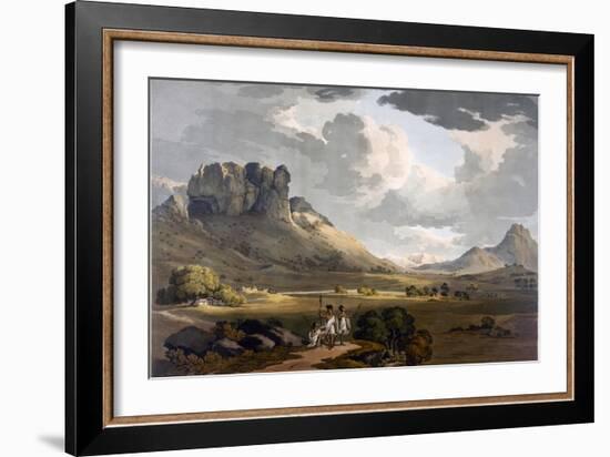 The Vale of Calaat, Ethiopia, C.1800-Henry Salt-Framed Giclee Print