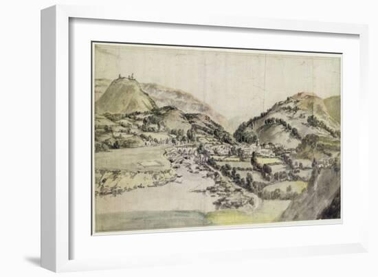 The Vale of Llangollen-Peter Tillemans-Framed Giclee Print