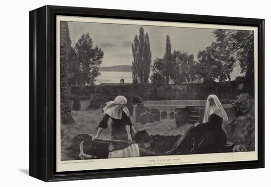 The Vale of Rest-John Everett Millais-Framed Premier Image Canvas