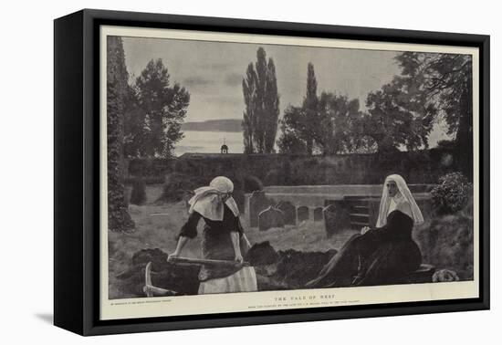 The Vale of Rest-John Everett Millais-Framed Premier Image Canvas