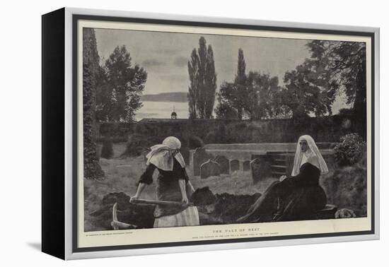 The Vale of Rest-John Everett Millais-Framed Premier Image Canvas