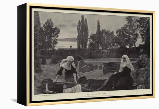 The Vale of Rest-John Everett Millais-Framed Premier Image Canvas