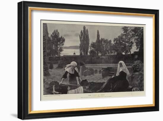 The Vale of Rest-John Everett Millais-Framed Giclee Print