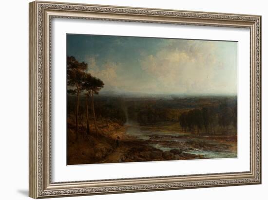 The Vale of Ross (Oil on Canvas)-James Webb-Framed Giclee Print