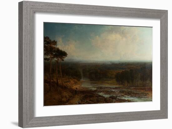 The Vale of Ross (Oil on Canvas)-James Webb-Framed Giclee Print
