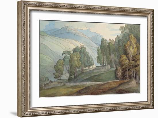 The Vale of St. John, 1786-Francis Towne-Framed Giclee Print