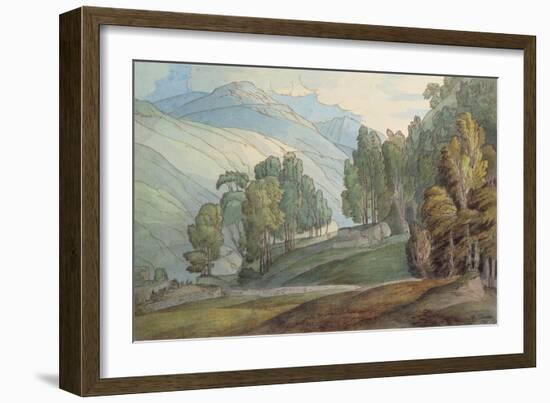 The Vale of St. John, 1786-Francis Towne-Framed Giclee Print