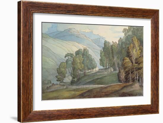 The Vale of St. John, 1786-Francis Towne-Framed Giclee Print