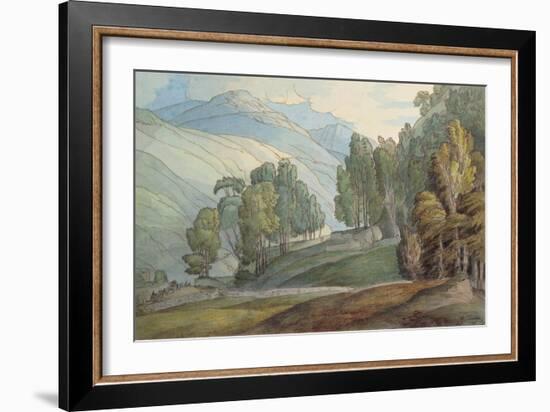 The Vale of St. John, 1786-Francis Towne-Framed Giclee Print