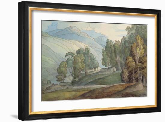 The Vale of St. John, 1786-Francis Towne-Framed Giclee Print