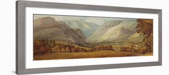 The Vale of St. John, 1786-Francis Towne-Framed Giclee Print