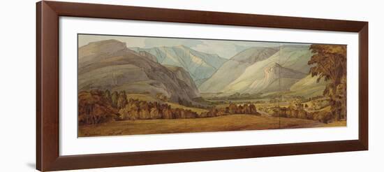 The Vale of St. John, 1786-Francis Towne-Framed Giclee Print