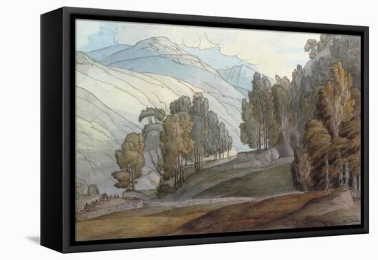 The Vale of St John, Cumberland, 1786-Francis Towne-Framed Premier Image Canvas