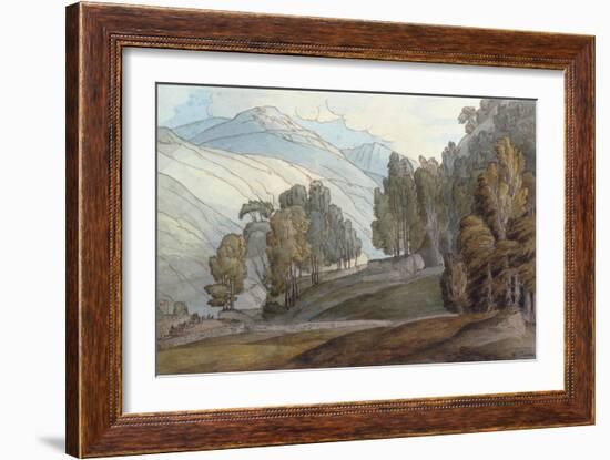 The Vale of St John, Cumberland, 1786-Francis Towne-Framed Giclee Print