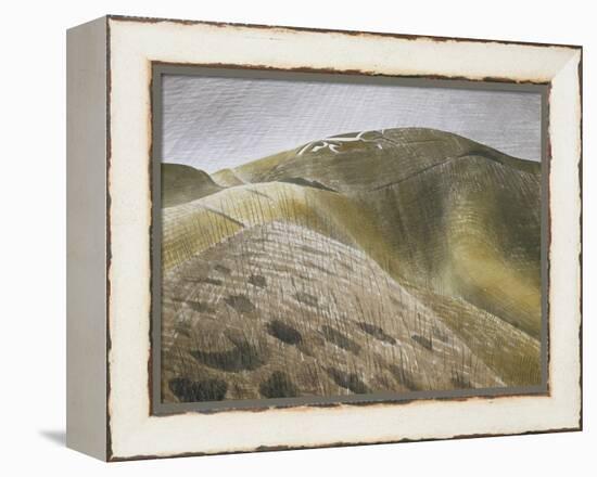 The Vale of the White Horse-Eric Ravilious-Framed Premier Image Canvas