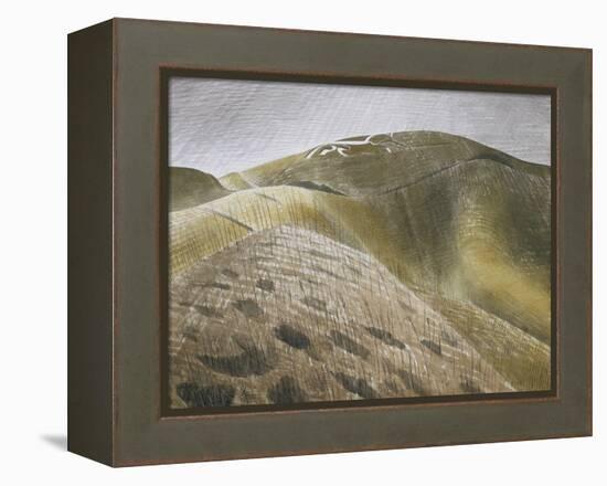 The Vale of the White Horse-Eric Ravilious-Framed Premier Image Canvas