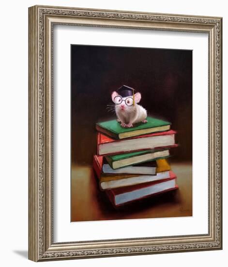 The Valedictorian-Lucia Heffernan-Framed Art Print