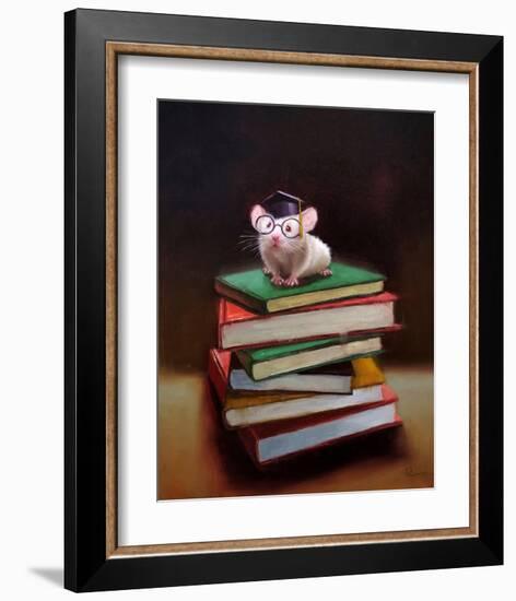 The Valedictorian-Lucia Heffernan-Framed Art Print