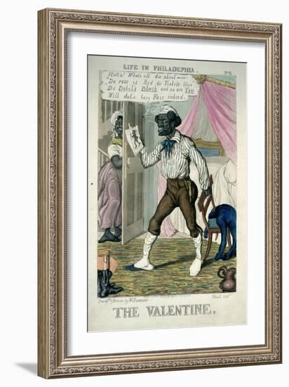 The Valentine-Charles Hunt-Framed Giclee Print