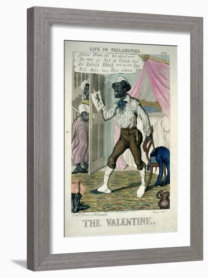 The Valentine-Charles Hunt-Framed Giclee Print