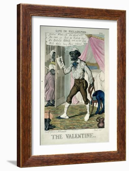 The Valentine-Charles Hunt-Framed Giclee Print