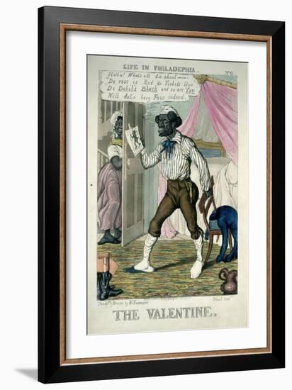 The Valentine-Charles Hunt-Framed Giclee Print