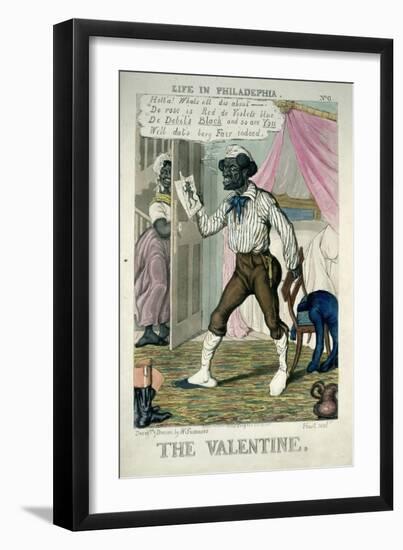 The Valentine-Charles Hunt-Framed Giclee Print