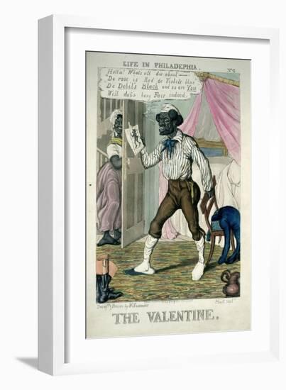 The Valentine-Charles Hunt-Framed Giclee Print