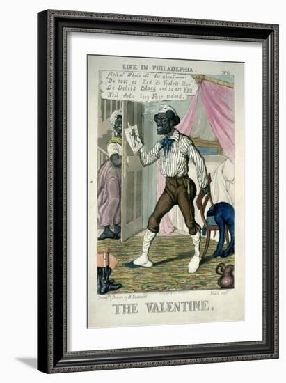 The Valentine-Charles Hunt-Framed Giclee Print