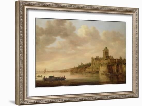 The Valkhof at Nijmegen, 1650-Aelbert Cuyp-Framed Giclee Print