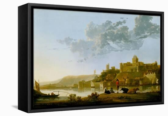 The Valkhof at Nijmegen, 1652-1654-Aelbert Cuyp-Framed Premier Image Canvas