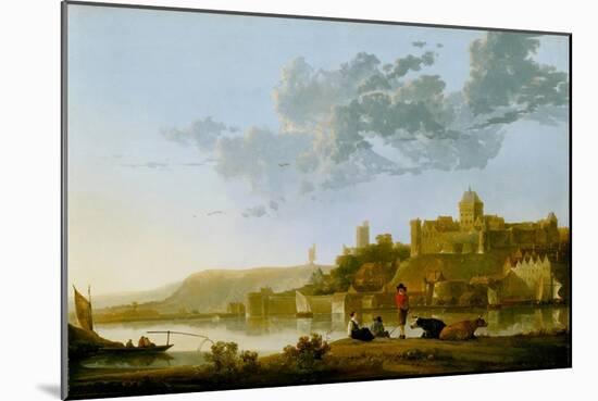 The Valkhof at Nijmegen, 1652-1654-Aelbert Cuyp-Mounted Giclee Print