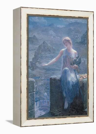 The Valkyrie's Vigil, 1906-Edward Robert Hughes-Framed Premier Image Canvas