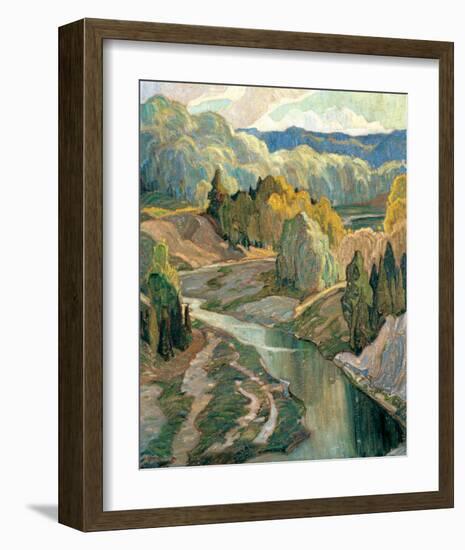 The Valley, c.1921-Franklin Carmichael-Framed Premium Giclee Print