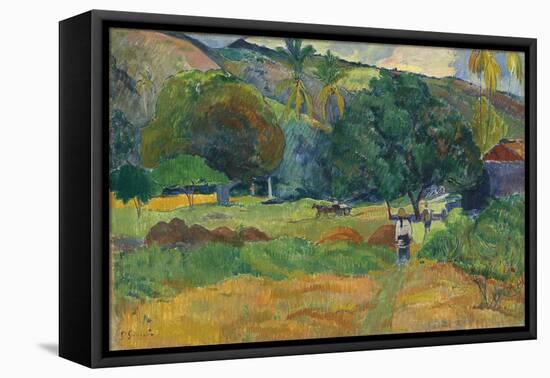 The Valley (Le Vallo), 1892-Paul Gauguin-Framed Premier Image Canvas