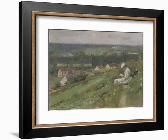 The Valley of Arconville, C.1887-Theodore Robinson-Framed Giclee Print